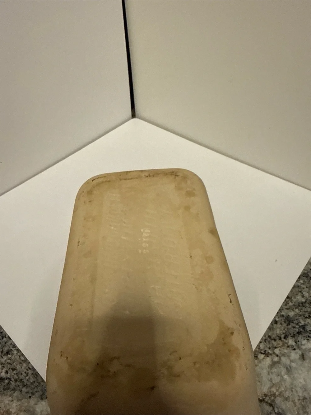 Pampered Chef Stone seasoned Loaf Pan with Handles